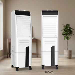 Refroidisseur d'air portable efficace de 30 L, système de refroidissement à tour avec longue portée d'air, design peu encombrant pour une utilisation domestique moderne - Product Image 5