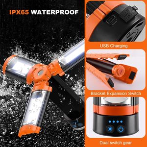 Cuộc phiêu lưu ngoài trời dẫn đèn pin cho đi bộ đường dài cắm trại câu cá leo núi và lặn pin Powered sử dụng khẩn cấp - Product Image 3