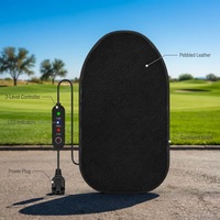 Coussin chauffant pour vélo électrique double avec trois niveaux de température et réglages ajustables