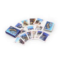 Cartes de poker publicitaires personnalisées Igor avec logo - Jeu de 54 cartes promotionnelles en papier
