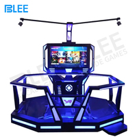 2.5 mètres 9d vue à 360 degrés Vr simulateur de tapis roulant Machine de jeu de tir Machine de jeu de réalité virtuelle