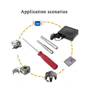 Cacciavite di Sicurezza a Y per Apertura Dispositivi 3.8mm+4.5mm 2.5mm per Nintendo NGC SFC N64, SEGA, GameBoy, NES SENS SNES - Product Image 4