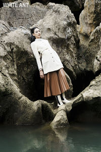 ROBE EN TWEED EVA ALINE Polyester Sportif Respirant Facile à porter 31 pièces emballées dans un carton Fabricant du Vietnam - Product Image 5