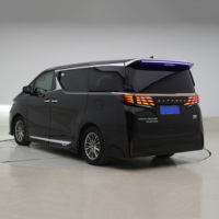POUR YOTA ALPHARD/VELLFIRE AGH-30 MISE À NIVEAU AGH-40 SPOILER DE TOIT ARRIÈRE AVEC LED 2015-2022 À 2024