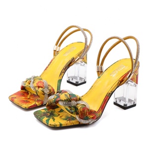 Женские сандалии на высоком каблуке - Product Image 2