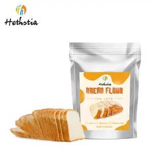 易于制作美味有助于高膳食纤维高蛋白魔芋低碳水化合物面包粉