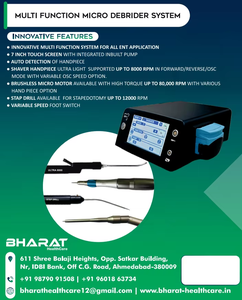 High-Performance <b>Electric</b> Microdebrider <b>Instrument</b> Set Multifunctional for Precise Surgical Cutting and Removal - Product Image 2
