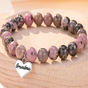 LEPAI Venta al por Mayor de Pulseras de Moda de Acero Inoxidable con Cuentas, Pulseras para Mujer, Regalos de <span class=keywords><strong>Cumpleaños</strong></span> y Festivos - Product Image 5