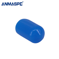 ANMASPC EC Series Factory Supply Round Dustproof PVC End Cap 5-20mm Multi-purpose Sealing Pipe PVC Endstops
