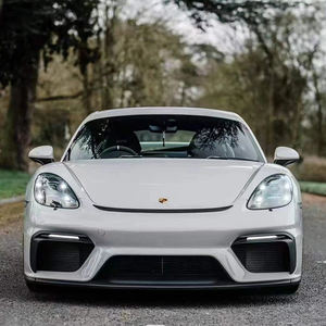 Pour <span class=keywords><strong>Porsche</strong></span> 718 Boxster Cayman amélioré avec <span class=keywords><strong>GT4</strong></span> pare-chocs avant PP Kit de carrosserie d'apprêt en plastique - Product Image 5