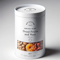 Aanpassen Drie Verschillende Cilinder Chocoladereep Doos Moer Droog Fruit Doos Papier Buis Geschenkdoos