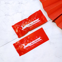 Sac de bonbons en plastique CPP transparent imprimé personnalisé pour l'emballage de biscuits au lait et de bonbons au sucre Emballage de barres de bonbons en feuille populaire