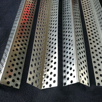 Perles en maille d'angle industrielles Perles d'angle en aluminium Acier inoxydable Plâtre galvanisé Protection des murs Perles d'angle en maille pour cloisons sèches