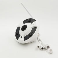 Caméra IP Tuya WiFi extérieure Fisheye 180/360 grand angle avec résolution 1080P/1440P, vision nocturne 3IR, compatible avec l'application Smartlife