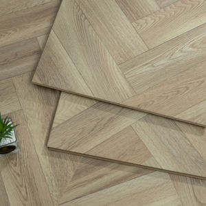 Revêtement de sol stratifié écologique d'aspect café léger Verrouillage par clic sans odeur Installation facile Améliore la sophistication de la maison <span class=keywords><strong>Unifiant</strong></span> - Product Image 6