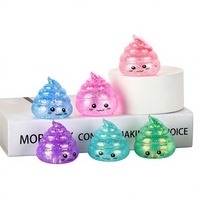NOUVEAU Jouet anti-stress amusant à presser, effet caca moelleux, Mallangi Sparkle, vente en gros