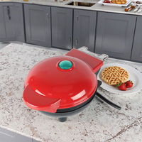 Mini gaufrier électrique domestique Machines de traitement des grains pratiques pour la fabrication de gaufres