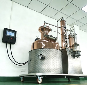 Equipo de Destilación de Ron, Ginebra, Brandy y Whisky, Bomba, Caja de Engranajes, Motor, 300L, Acero Inoxidable, Calentamiento Eléctrico a Vapor, para Mercado Internacional - Product Image 4