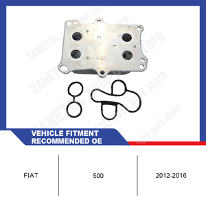 55236756 ชุดระบายความร้อนน้ำมันเครื่อง ZANETOL สำหรับ <span class=keywords><strong>FIAT</strong></span> 500 ปี 2012-2016 - Product Image 2