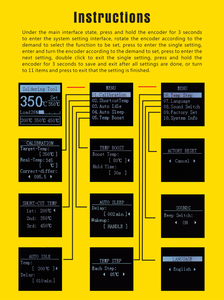 Stazione Saldante Digitale OSS T12-X Plus 72W per Riparazione Schede Madri PCB Smartphone - Product Image 5