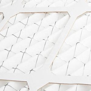 Filtre de plafond pour fournaise à panneaux plissés en fibres synthétiques OEM HVAC, nouvelle génération, haute efficacité, dimensions personnalisables, purificateur d'air AC - Product Image 6