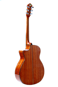 Guitarra Acústica Geake MOYE de Alta Calidad, Totalmente de Abeto Macizo, con Tapa de Hueso, Caoba y Palisandro, 40 Pulgadas, Forma GA, Acabado Brillante, Venta al por Mayor, OEM, ODM - Product Image 5