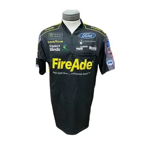 Индивидуальная сублимационная гоночная командная одежда, униформа для мотоцикла, рубашка-поло F1