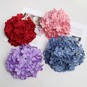 Lichao <b>Artificial</b> <b>Hydrangea</b> Silk Flowers 72 Piece Handmade Wedding Decorations Indoor Outdoor Use - Product Image 4