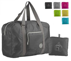 Foldable Travel Duffel Bag <b>Luggage</b> Sports Gym Water Resistant Nylon - Product Image 3