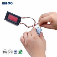 Digital dipimpin panel voltmeter tegangan dan arus meter panel meter