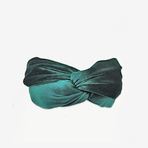 Accessoires de Cheveux de mode Large Bande De Cheveux Élégant Rétro Grand Arc <span class=keywords><strong>Vert</strong></span> <span class=keywords><strong>Velours</strong></span> Bandeau - Product Image 6