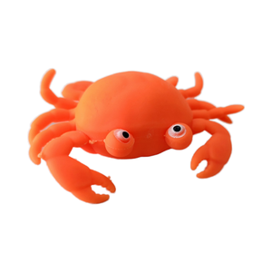 Crab Venting Flour <b>Squeeze</b> <b>Ball</b> Soft Gel Simulation Small Animal Plastic TPR Toys - Product Image 5