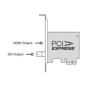 Blackmagic Decklink Minimonitor Hdpcie Pci-<b>E</b> Video Capture Card For Broadcast Hd Interface - Product Image 3