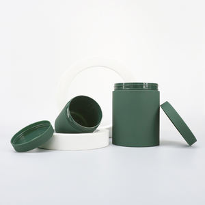 Pot en plastique HDPE mat pour protéines en poudre 200 ml-1000 ml, support personnalisé avec bouchon à vis pour médicaments, pilules, sucre, logo personnalisable - Product Image 2