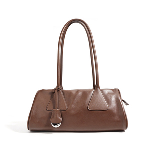 Sac à bandoulière de <span class=keywords><strong>luxe</strong></span> en cuir de vachette pleine fleur pour femme, style français, sac à main classique noir 2026 - Product Image 6