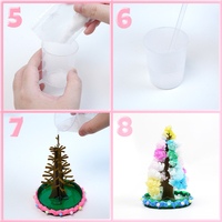 Kit d'activités créatives pour enfants 10 en 1 entièrement personnalisable, avec arbre magique en croissance et crème de simulation