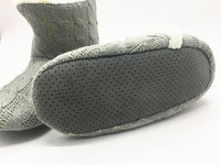 Chaussettes en laine douce colorée pour adultes, nouvel arrivage, chaussettes à tricoter, antidérapantes, chaudes, solides, pour le sol, pour hommes et femmes, bottes d'intérieur