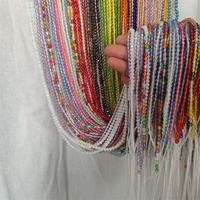 Chaîne de taille perlée tendance pour femme, chaîne de perles en cristal, perles de ventre africaines, bijoux de corps d'été, perles de taille bohèmes pour la plage