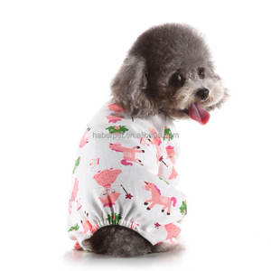 Pakaian hewan peliharaan, nyaman, katun, setelan tidur anjing dengan motif klasik untuk aplikasi kucing - Product Image 3