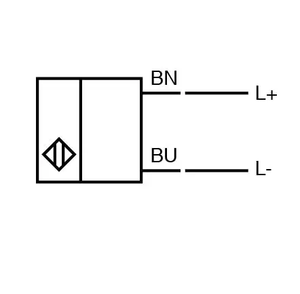 Sensor Fotoeléctrico Industrial Pepperl+Fuchs OBE10M-18GM60-SE4-IR-1C Tipo Barreira Nuevo y Original en Stock - Product Image 1