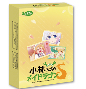 กล่องการ์ดสะสมอนิเมะ Xinghe Miss Kobayashi's <span class=keywords><strong>Dragon</strong></span> <span class=keywords><strong>Maid</strong></span> ซีรีส์ Flashback จำนวน 40 กล่อง ขายส่ง แบบกล่องสุ่ม - Product Image 1