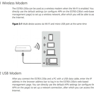 Módem Wifi 4G de Alta Velocidad Huawei E5783-230a Desbloqueado, Hotspot Móvil Cat 7 para HUAWEI E5783-230a - Product Image 6