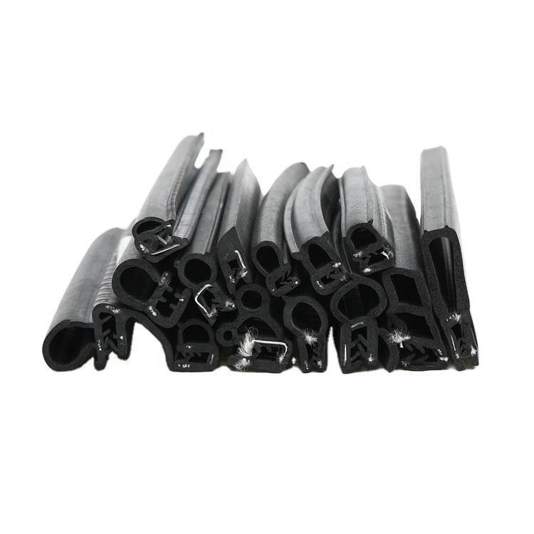 waterproof t shaped weather glass window rubber seal strip for Electric tricycle