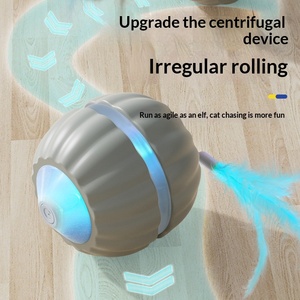 Juguete Interactivo Inteligente para Mascotas, Pelota Rodante para <span class=keywords><strong>Perros</strong></span> y Gatos, con Evitación Automática de Obstáculos, Alivia la Ansiedad por Separación, Grado Alimenticio - Product Image 2