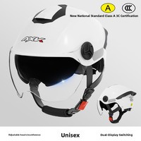 Casque de vélo électrique unisexe certifié 3C, demi-casque, protection UV estivale, casque de sécurité pour trottinette électrique, toutes saisons, vente en gros de pièces automobiles