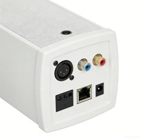 Sistema de PA Impermeable para Exteriores de 100V para Fábricas, Estaciones, Escuelas, Estadios, Proyectos, Altavoz de Columna de Transmisión Montado en Pared