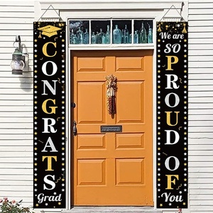 DAMAI 2025 Saison de Remise des Diplômes – Décoration de Fête Dorée, Rideau de Porche, Toile de Fond Photo GRAD, Bannières - Product Image 4