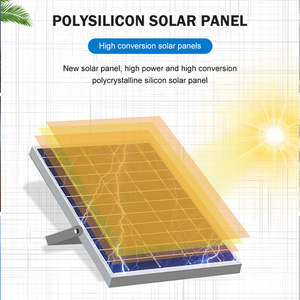 2024 lampe de <span class=keywords><strong>projecteur</strong></span> de lumière d'inondation LED <span class=keywords><strong>solaire</strong></span> personnalisée intégrée moderne utilisation extérieure lampadaires d'inondation solaires - Product Image 2