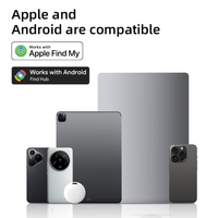 Localizador de Doble Sistema con Certificación MFi, Compatible con Apple Find My y Google Find My Device, Localizador Global para iOS y Android
