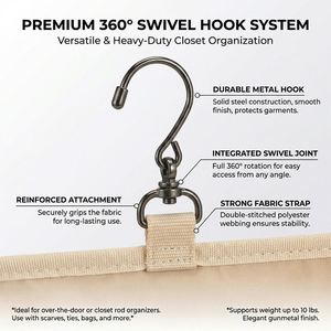 Sac de rangement cosmétique suspendu tendance avec grande poignée, compartiment spacieux, en PU, fermeture éclair, étanche, solution de rangement de maquillage de voyage - Product Image 3